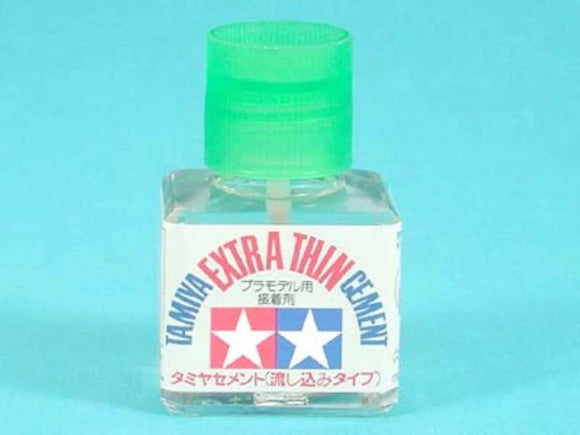 Tamiya Extra Thin Cement Glue Fine Tip 40ml - Bards & Cards