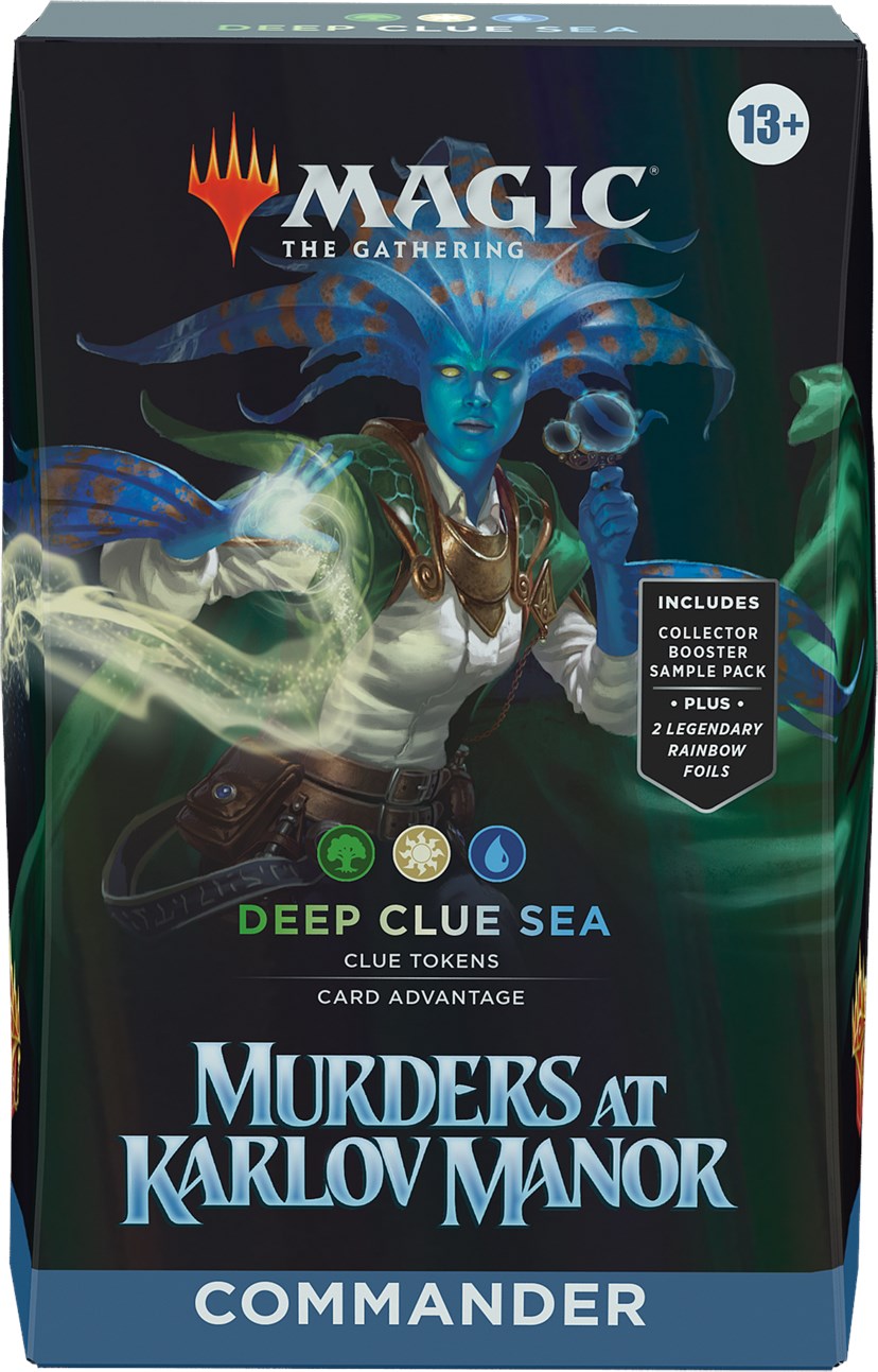 Murders at Karlov Manor - Commander Deck (Deep Clue Sea) - Bards & Cards