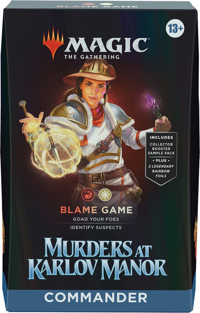 Murders at Karlov Manor - Commander Deck (Blame Game) - Bards & Cards
