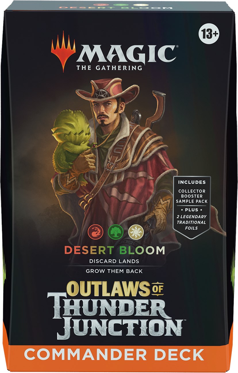 Outlaws of Thunder Junction - Commander Deck (Desert Bloom) - Bards & Cards