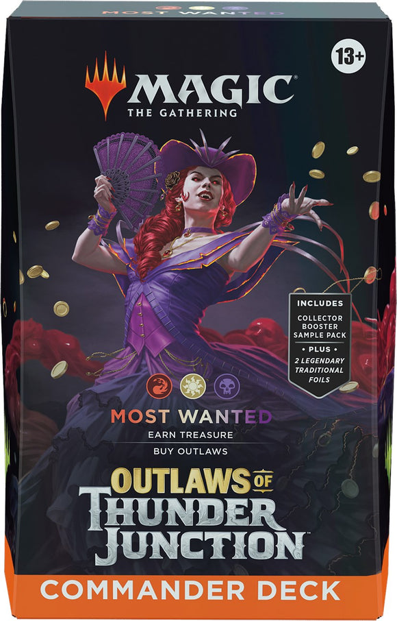 Outlaws of Thunder Junction - Commander Deck (Most Wanted) - Bards & Cards