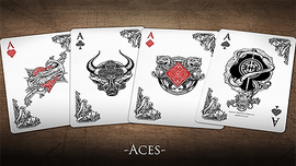 Bicycle Middle Kingdom (White) Playing Cards - Bards & Cards