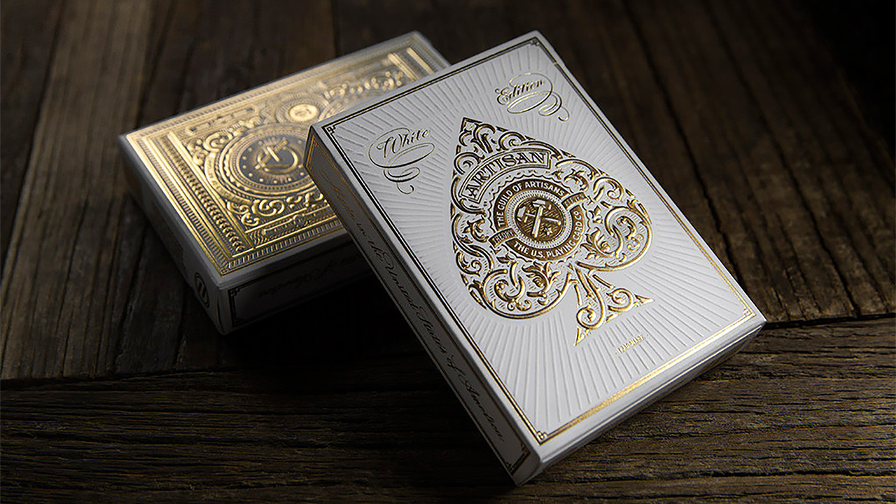 Artisan Playing Cards (White) by theory11 - Bards & Cards