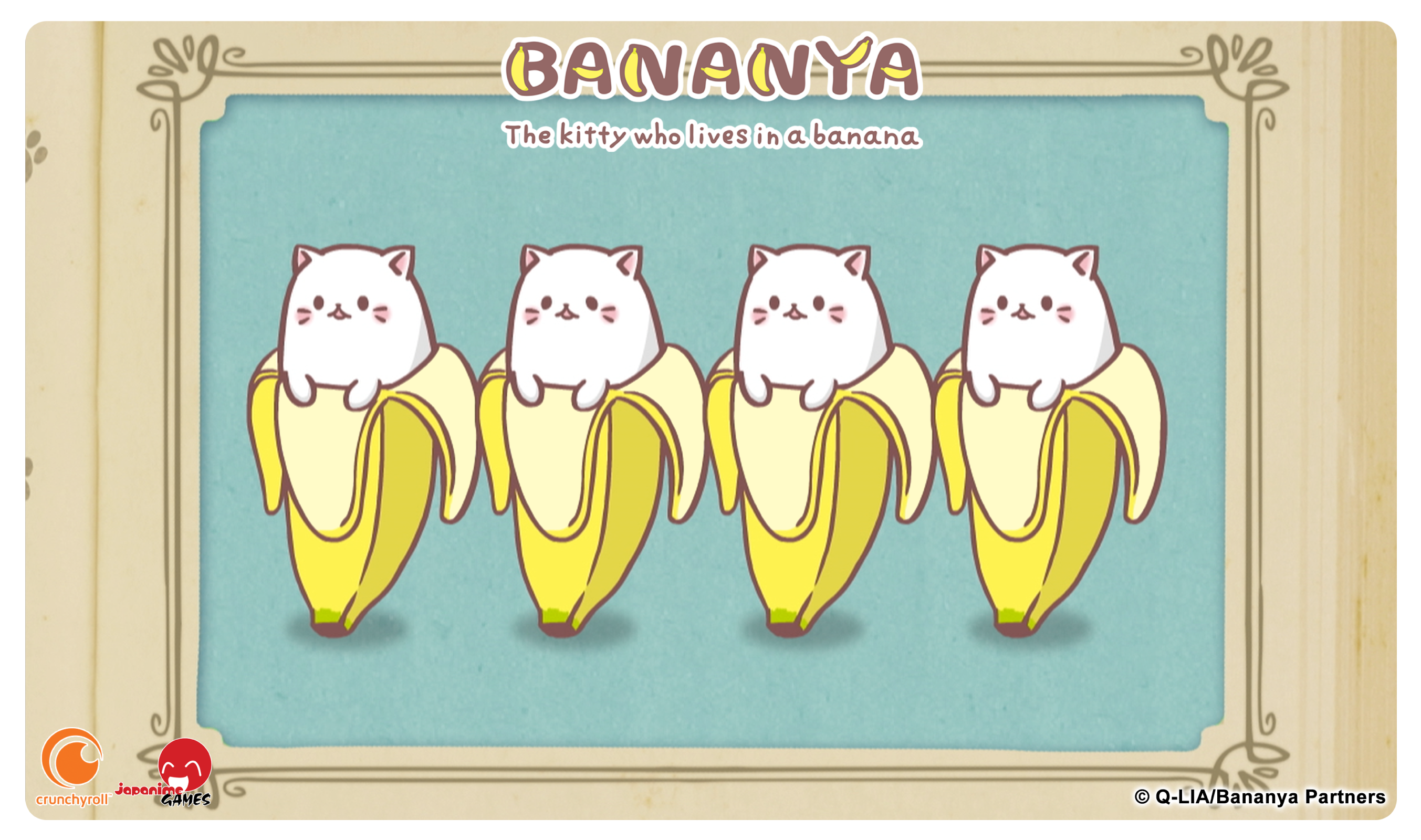 Bananya -Officially Licensed Playmat - Bards & Cards
