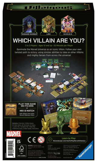 Marvel Villainous: Mischief & Malice - Bards & Cards