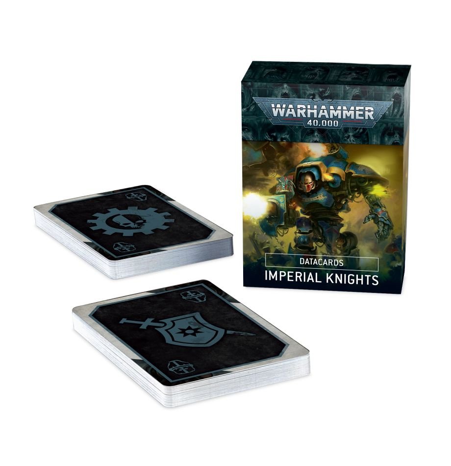 Warhammer 40k Datacards: Imperial Knights - Bards & Cards