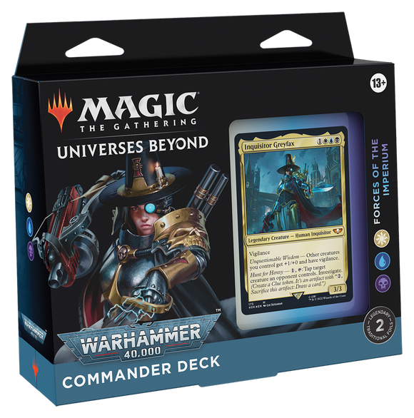 Warhammer 40,000 - Commander Deck (Forces of the Imperium) - Bards & Cards