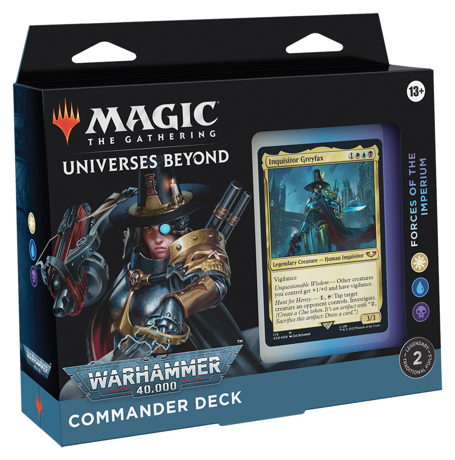 Warhammer 40,000 - Commander Deck (Forces of the Imperium) - Bards & Cards
