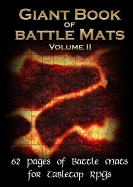 Battle Mats: Giant Book of Battle Mats Vol 3 - Bards & Cards