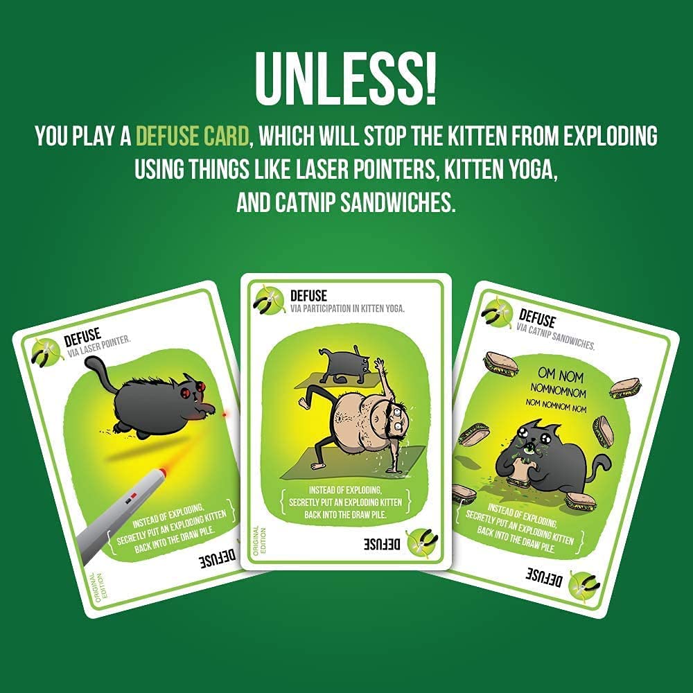 Exploding Kittens: Streaking Kittens Expansion - Bards & Cards