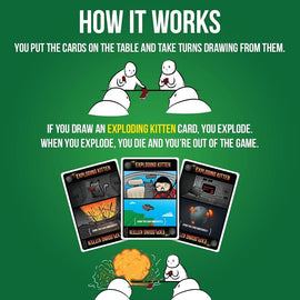 Exploding Kittens: Streaking Kittens Expansion - Bards & Cards