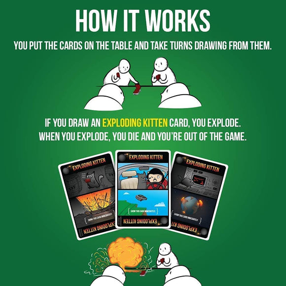 Exploding Kittens: Streaking Kittens Expansion - Bards & Cards