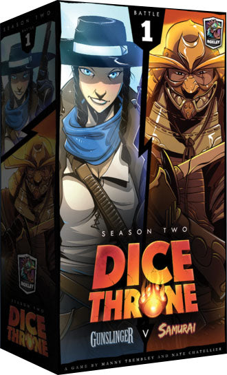 Dice Throne: Season 2 - Box 1 - Gunslinger vs Samurai - Bards & Cards