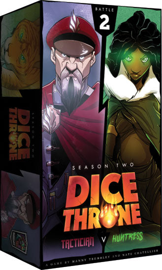 Dice Throne: Season 2 - Box 2 - Tactician vs Huntress - Bards & Cards
