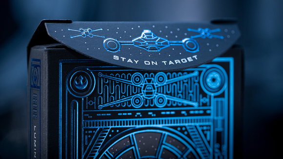 Star Wars Light Side (Blue) Playing Cards by theory11 - Bards & Cards