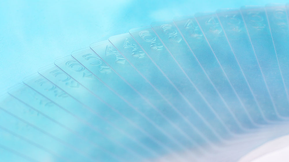 Invisible AQUA Playing Cards by MPC - Bards & Cards
