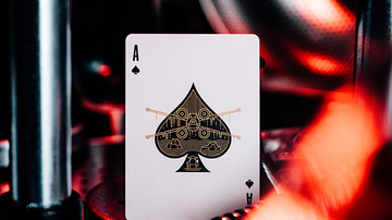 Star Wars Dark Side Silver Edition Playing Cards (Graphite Grey) by theory11 - Bards & Cards