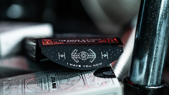 Star Wars Dark Side Silver Edition Playing Cards (Graphite Grey) by theory11 - Bards & Cards