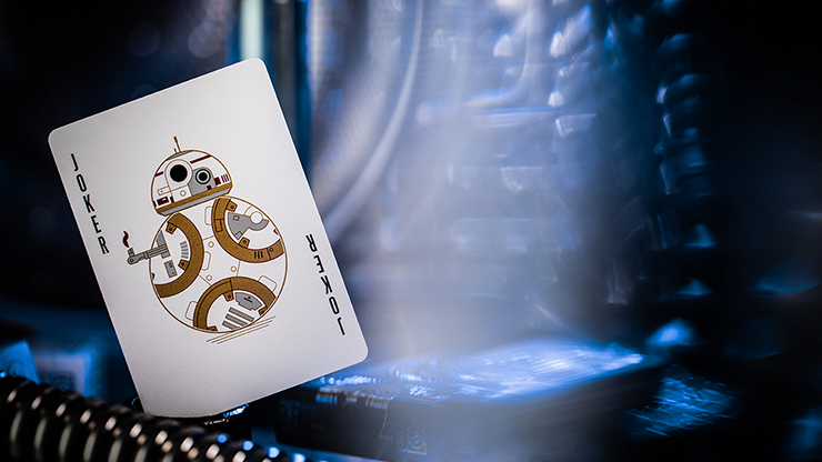 Star Wars Light Side Silver Edition Playing Cards (White) by theory11 - Bards & Cards