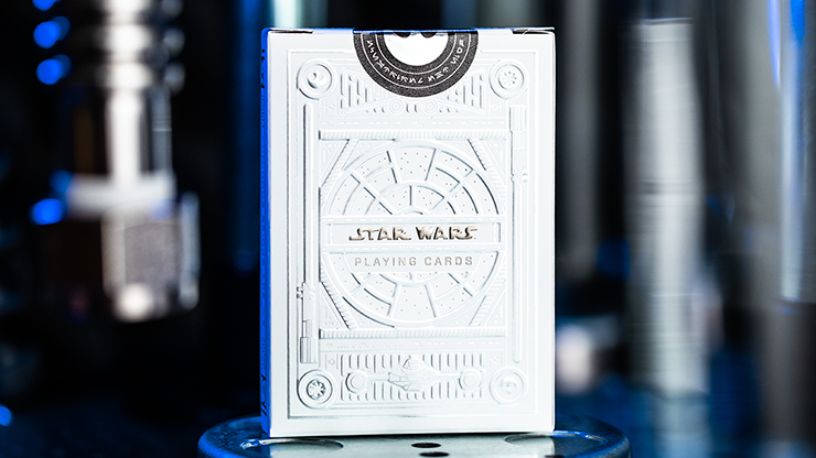 Star Wars Light Side Silver Edition Playing Cards (White) by theory11 - Bards & Cards