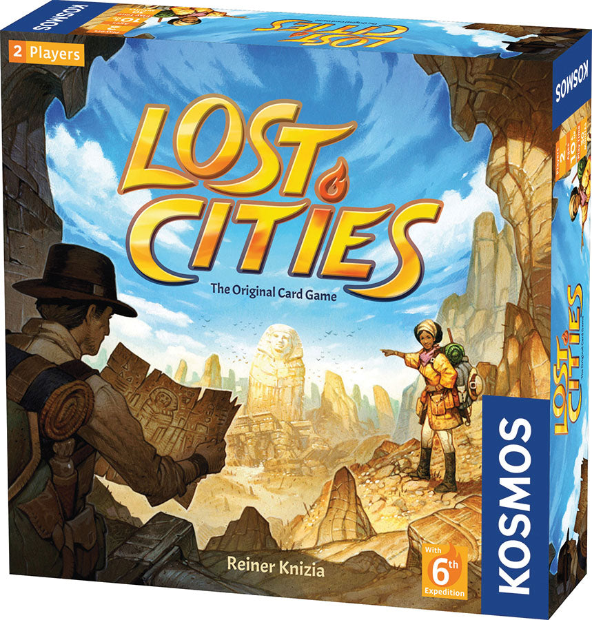 Lost Cities Card Game with 6th Expedition - Bards & Cards