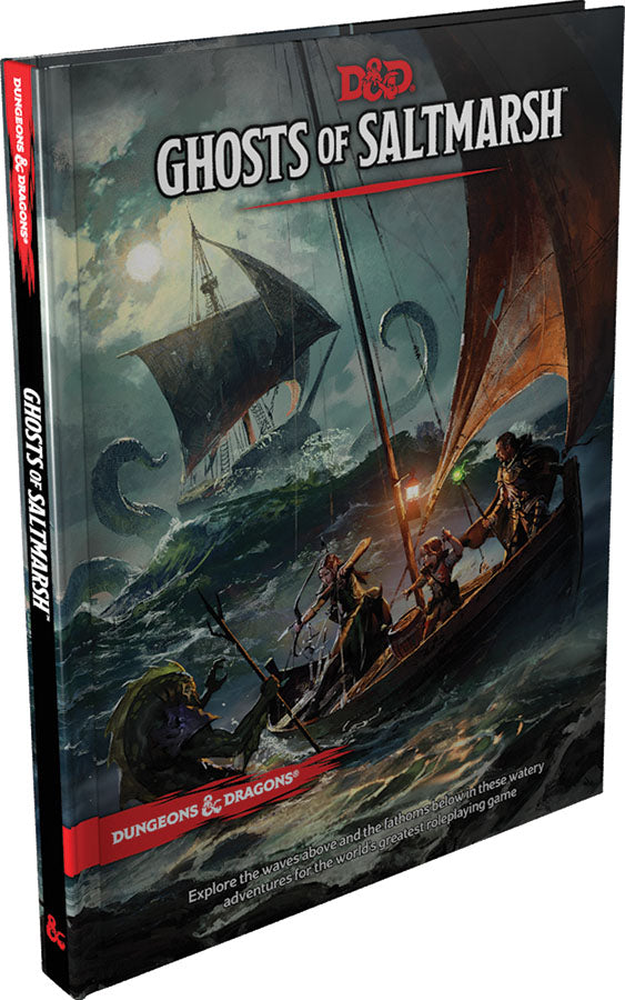 Dungeons & Dragons RPG: Ghosts of Saltmarsh Hard Cover - Bards & Cards