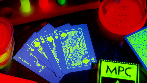 Fluorescent (Neon Edition) Playing Cards - Bards & Cards