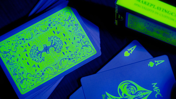 Fluorescent (Neon Edition) Playing Cards - Bards & Cards