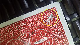 Honor Marked Bicycle Red Deck by JL Magic - Bards & Cards