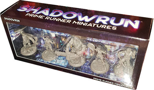 Shadowrun RPG: 6th Edition Prime Runner Miniatures - Bards & Cards