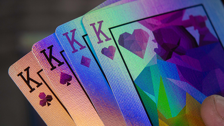 Limited Edition Memento Mori Holographic Playing Cards - Bards & Cards
