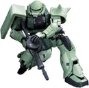 Gunpla Model: Bandai #04 MS-06F Zaku II 1/144 Real Grade - Bards & Cards