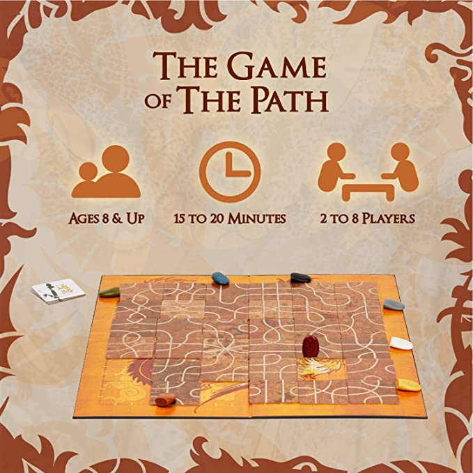 Tsuro: The Game of the Path - Master Your Journey with Friends & Family - Bards & Cards