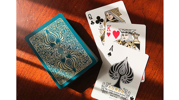 Bicycle Playing Cards: Aureo - Bards & Cards
