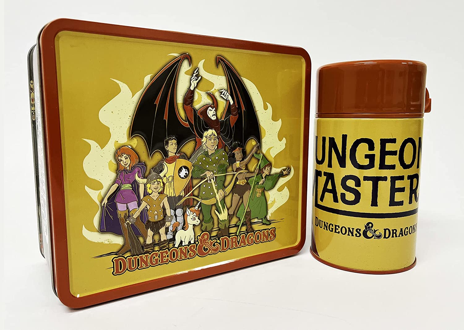 Dungeons & Dragons: Animated Series - Lunchbox and Thermos - Bards & Cards