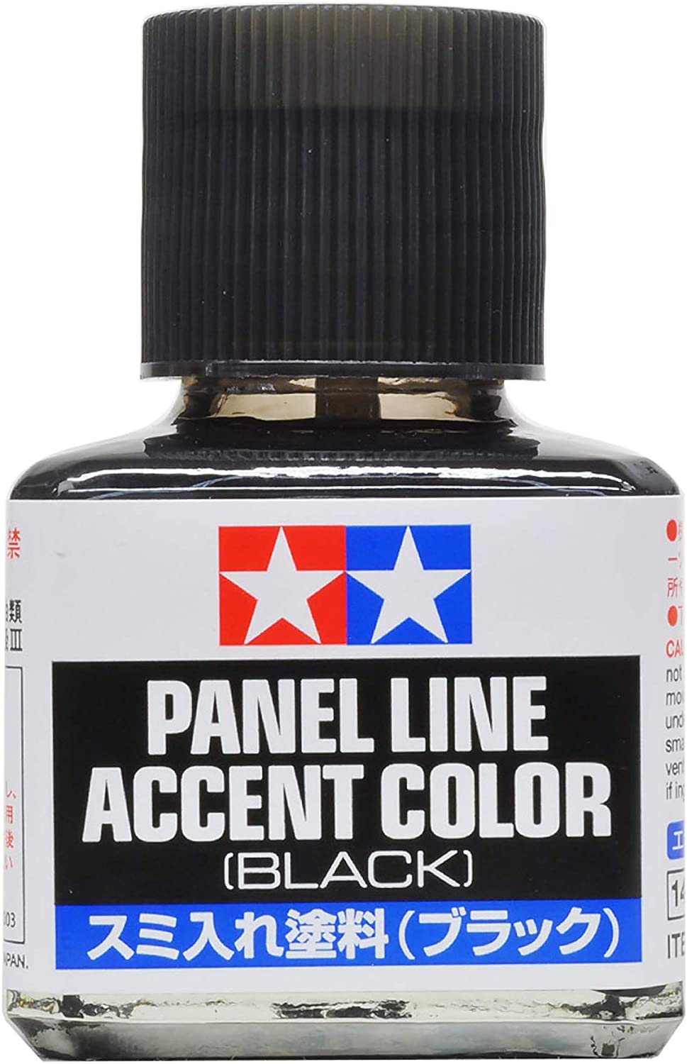 Tamiya Black Panel Line Accent Color 40ml - Bards & Cards