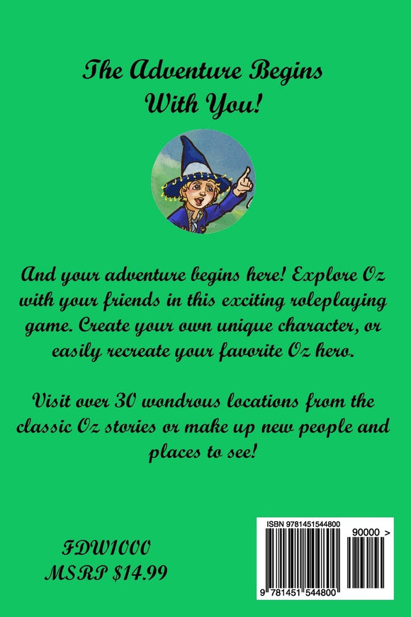 Adventures in Oz: Fantasy Roleplaying Beyond The Yellow Brick Road - Bards & Cards