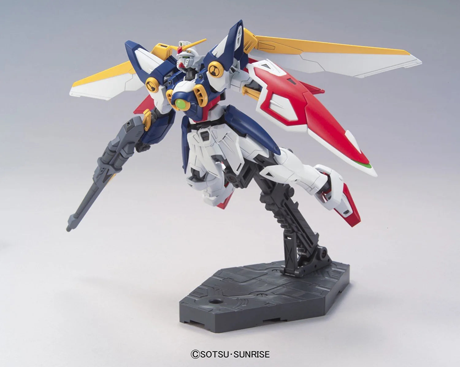 Bandai Hobby #162 HGAC XXXG-01W Wing Gundam Model Kit, 1/144 Scale - Bards & Cards