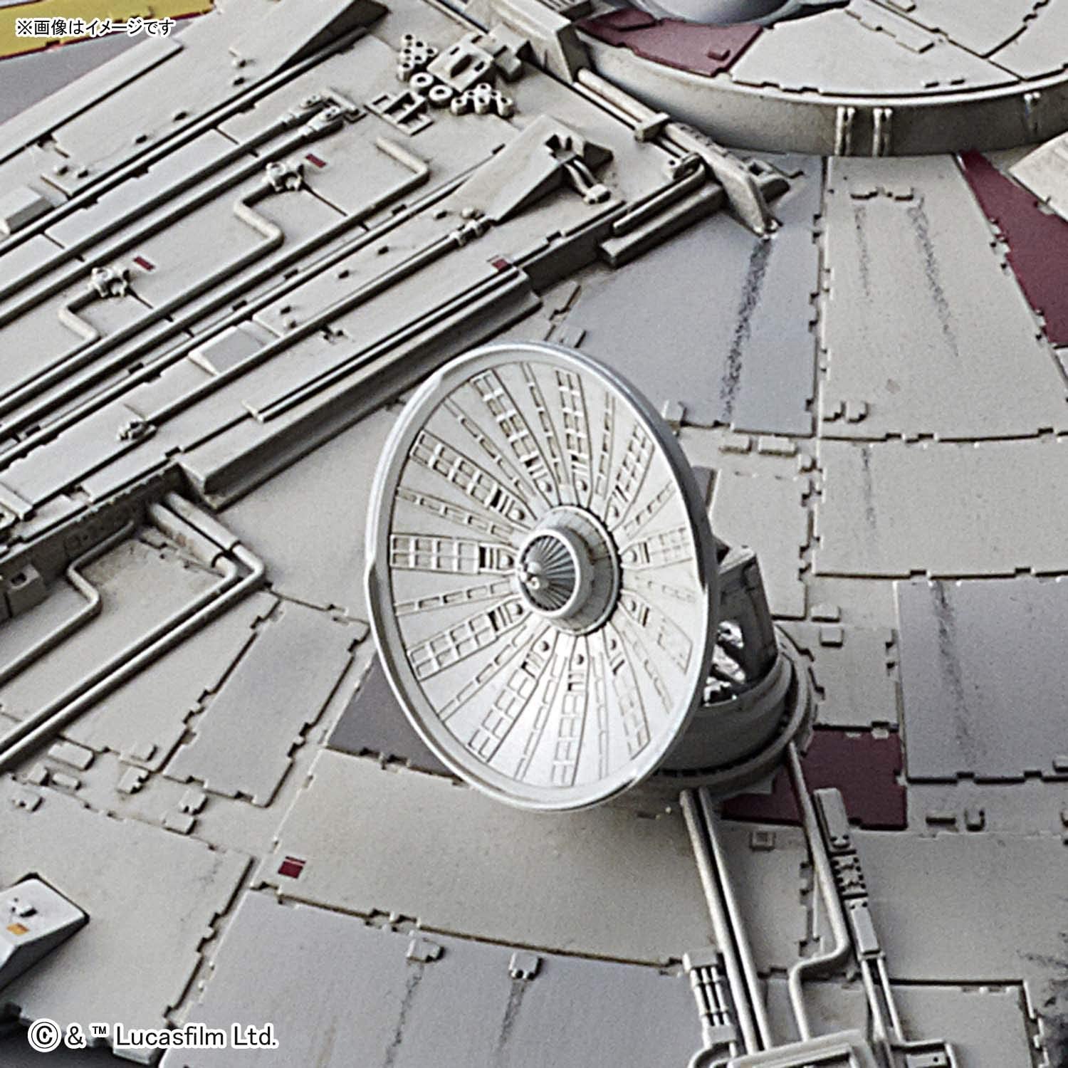 Bandai Hobby Star Wars 1/144 Millennium Falcon Rise of Skywalker - Bards & Cards
