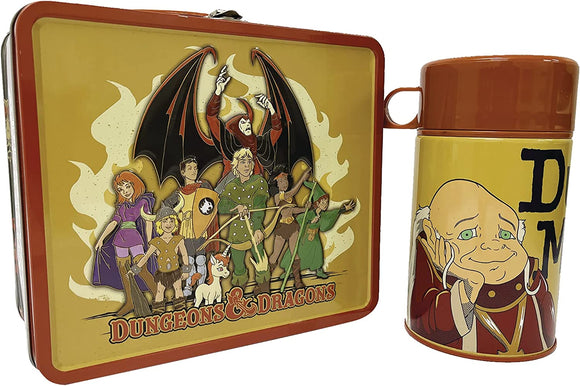 Dungeons & Dragons: Animated Series - Lunchbox and Thermos - Bards & Cards