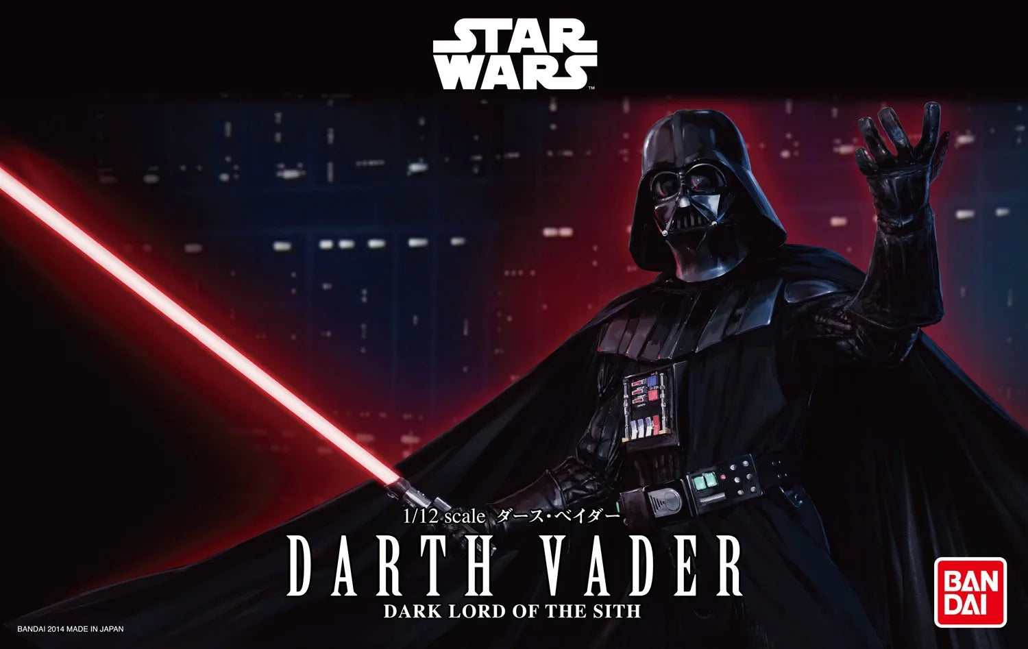 Bandai Hobby 1/12 Darth Vader Star Wars Model Kit - Bards & Cards