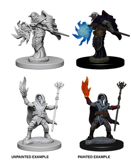 Dungeons & Dragons Nolzur`s Marvelous Unpainted Miniatures: W02 Elf Male Wizard - Bards & Cards