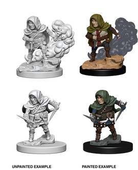 Dungeons & Dragons Nolzur`s Marvelous Unpainted Miniatures: W01 Halfling Male Rogue - Bards & Cards