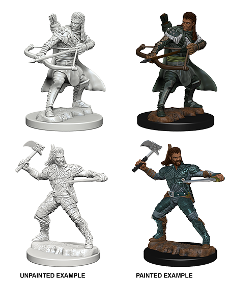 Dungeons & Dragons Nolzur's Marvelous Unpainted Miniatures: W01 Human Ranger Male - Bards & Cards