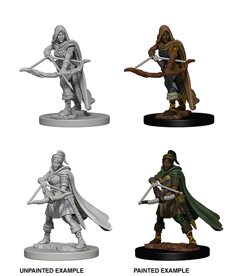 Dungeons & Dragons Nolzur's Marvelous Unpainted Miniatures: W01 Human Ranger Female - Bards & Cards