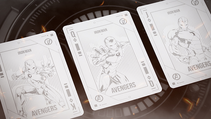Iron Man MK1 Playing Cards by Card Mafia - Bards & Cards