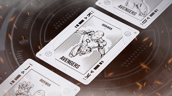 Iron Man MK1 Playing Cards by Card Mafia - Bards & Cards
