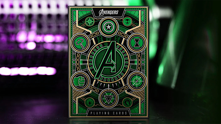 Avengers: Green Edition Playing Cards by theory11 - Bards & Cards