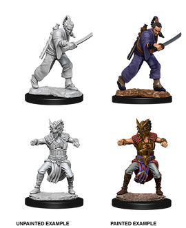 Dungeons & Dragons Nolzur's Marvelous Unpainted Miniatures: W08 Male Human Monk - Bards & Cards