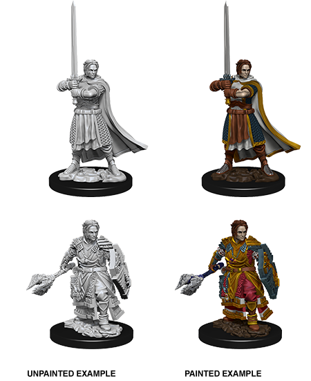 Dungeons & Dragons Nolzur's Marvelous Unpainted Miniatures: W08 Human Cleric Male - Bards & Cards